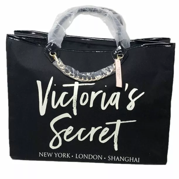 Victoria secret canvas tote bag store