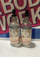 2x Bath  Body Works Steeped Invigoration Rose Tangerine Tea Oil Mist 5.3 oz