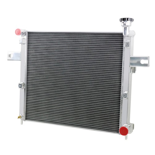2ROW Aluminium Radiator For Jeep Grand Cherokee 3.7L 4.7L 6.1L 2005-2010 SP05 - Picture 7 of 16