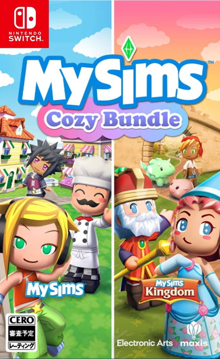 MySims Cozy Bundle (Nintendo Switch) Brand New Japan Import