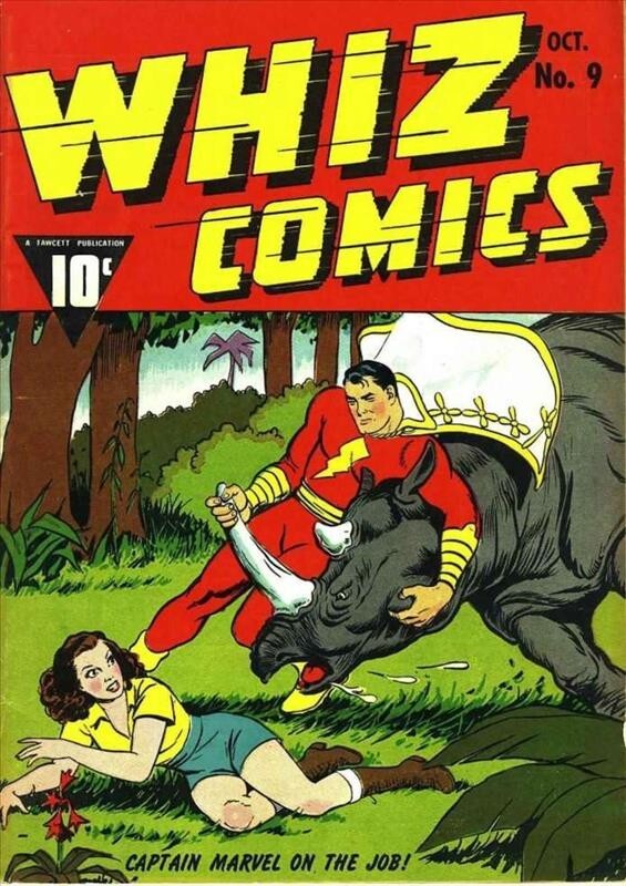 Whiz Comics #9 Photocopy Comic Book