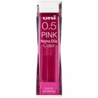uni Nano Dia Mechanical Pencil Color Lead 0.5mm Pink, 20pcs, U05202NDC.13
