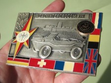 Intercrocom Badge Vw Kbel Wagen Kdf Schwimmer Swim Kubel Split Kfer Adac Hunt