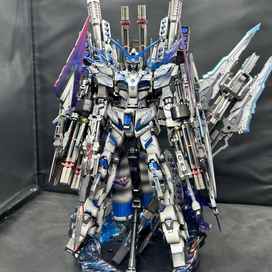Built & Painted Bandai MG 1/100 Full Armor Unicorn Gundam