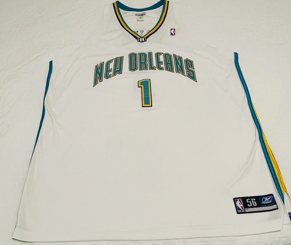 Preços baixos em Reebok Baron Davis New Orleans Hornets Roupas e