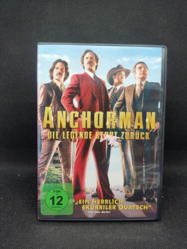 Film Anchorman - Die Legende kehrt zurück DVD Zustand Gut FSK 12 Komödie - Bild 1 von 2