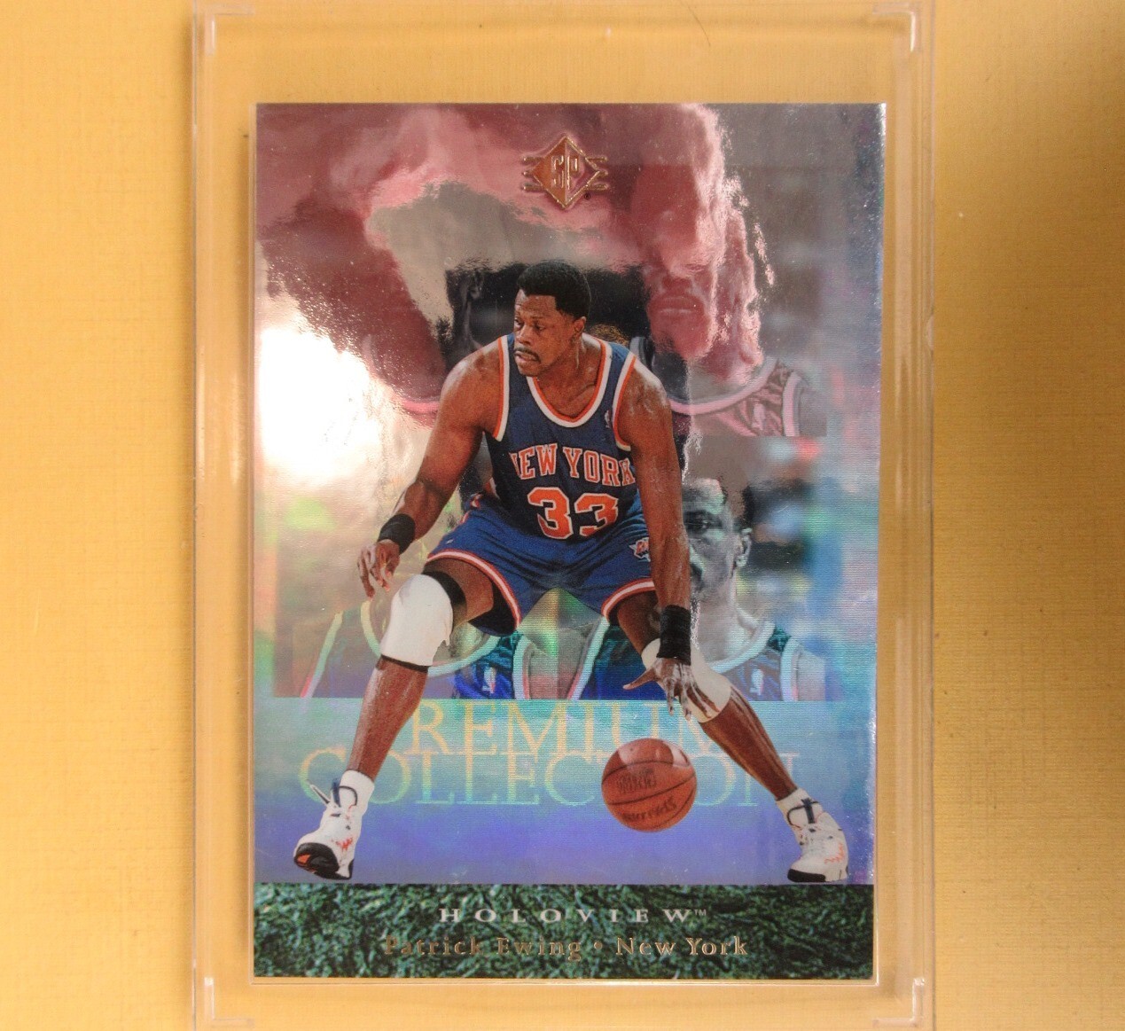 PATRICK EWING  1995-96  SP HOLOVIEW PREMIER COLLECTION  #23   New York Knicks