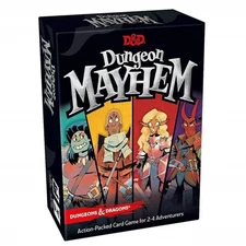 Dungeon Mayhem Card Game Monster Madness + Baldur’s Gate Expansion Family Fun
