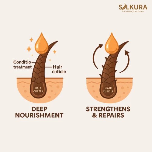 SILKURA BioActive Keratin Hair Shampoo / Keratin / Anti-Frizz / Softening - Image 3 of 4