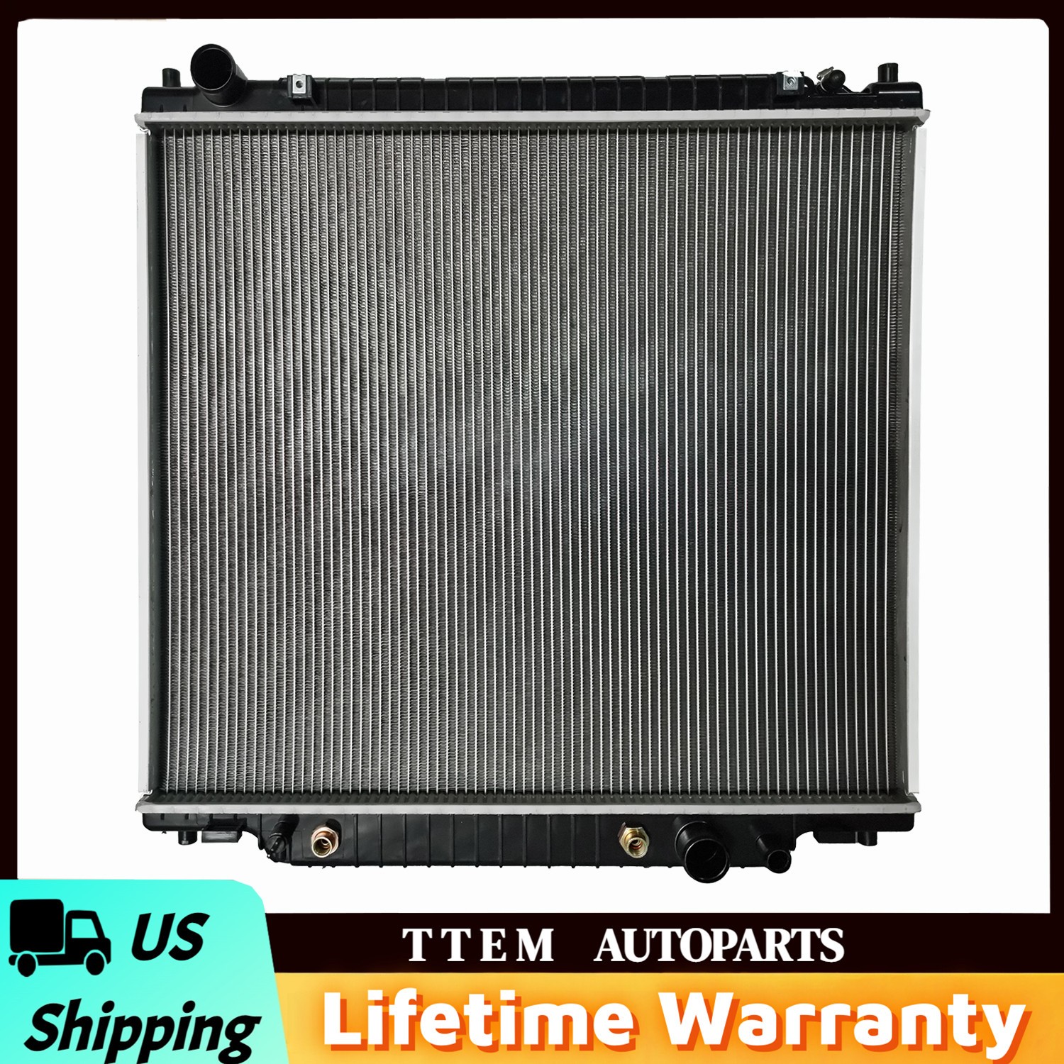 2171 Radiator For 1999 98- 2004 Ford F-250 F-350 F-450 F-550 Super Duty 6.8 7.3L