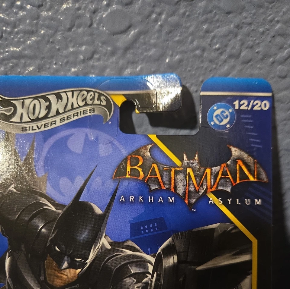 Hot Wheels Silver Series Batman Classic Batmobile Harley Quinn Arkham Lot of 3 - Image 3 of 4