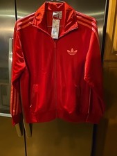 adidas firebird jacket Red/pink Size Med