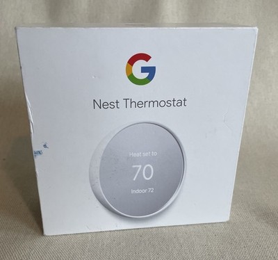 Google Nest Smart Thermostat 4th Generation G4CVZ - NEW OPEN BOX