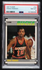 1987-88 Fleer Craig Hodges #52 PSA 8 01wd