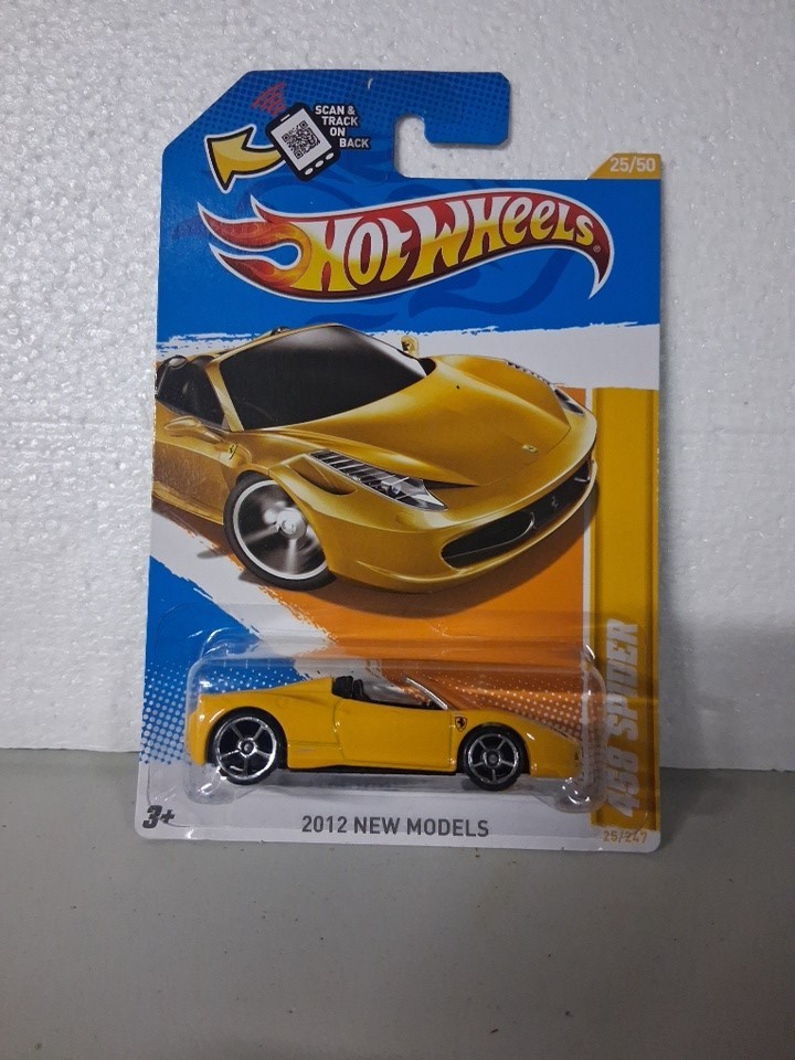 Ferrari 458 Spider - Hot Wheels 2012 New Models