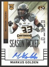 2015 Panini Contenders Draft Picks #222 Markus Golden AU