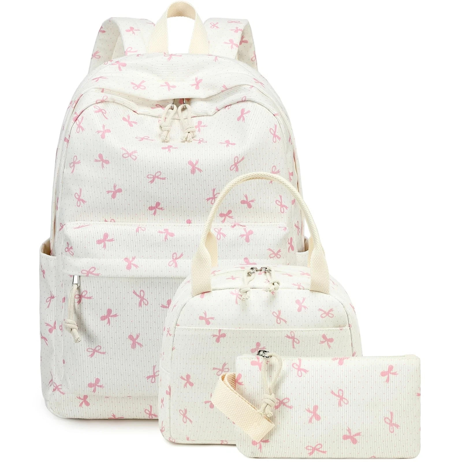 For Girls Kids Teens Cute School Bookbag Set With Insulated L...