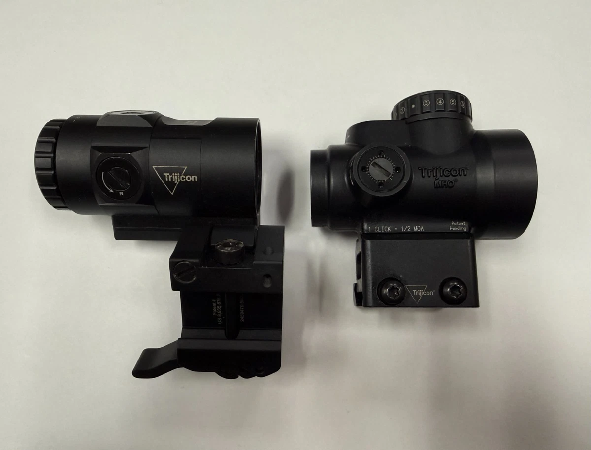 Trijicon MRO HD 1x25 Red Dot Sight with 3x Magnifier (MRO-C