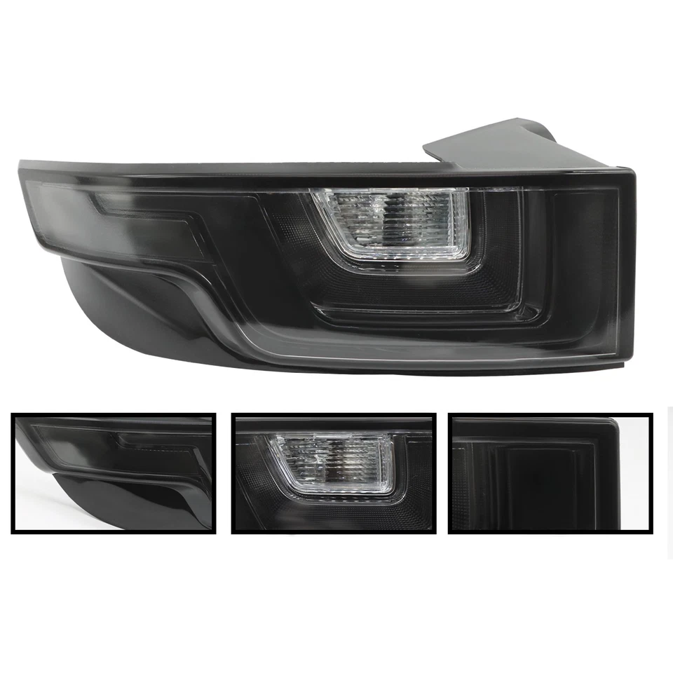 For LAND RANGE ROVER EVOQUE L538 2011-2018 LED SMOKED Rear Tail Lamp PAIR UK - Image 4 of 4