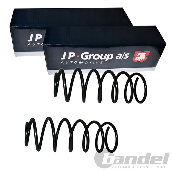 2X JP Group Fahrwerksfedern Vorne Passend FüR VW Golf Passat Vento Links+Rechts-image