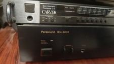 Preamplificatore CARVER C5 e Finale di potenza Parasound HC 800 II