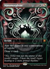 Manamorphose (Borderless) - Foil NM MTG Special Guests