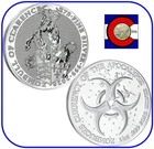 2025 (2028) Zombucks World Zombull BU 1oz 0.999 Silver Round/Coin in Capsule