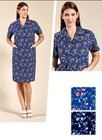 Emmesse Copriabito Donna Cotone Mezza Manica - Grembiule 409 Fantasie Stagionali