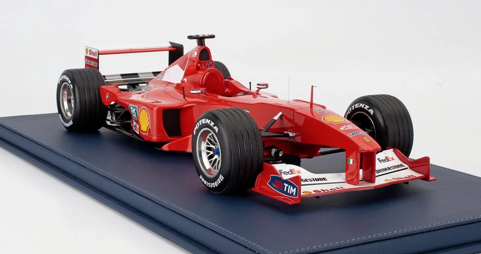 MODELLINO AUTO STATICO GP REPLICAS FERRARI F1 F2000 SCHUMACHER MONZA SCALA 1/12 - Immagine 4 di 4