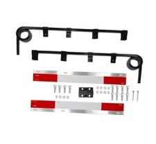 Straight Bar Type Mud Flap Hangers for Semi Truck Mud Straight Kit with 3 coils