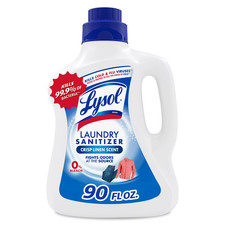 Lysol® Laundry Sanitizer Additive, Laundry Detergent Additive, 0% Bleach 90oz. 0.19 per gallon
