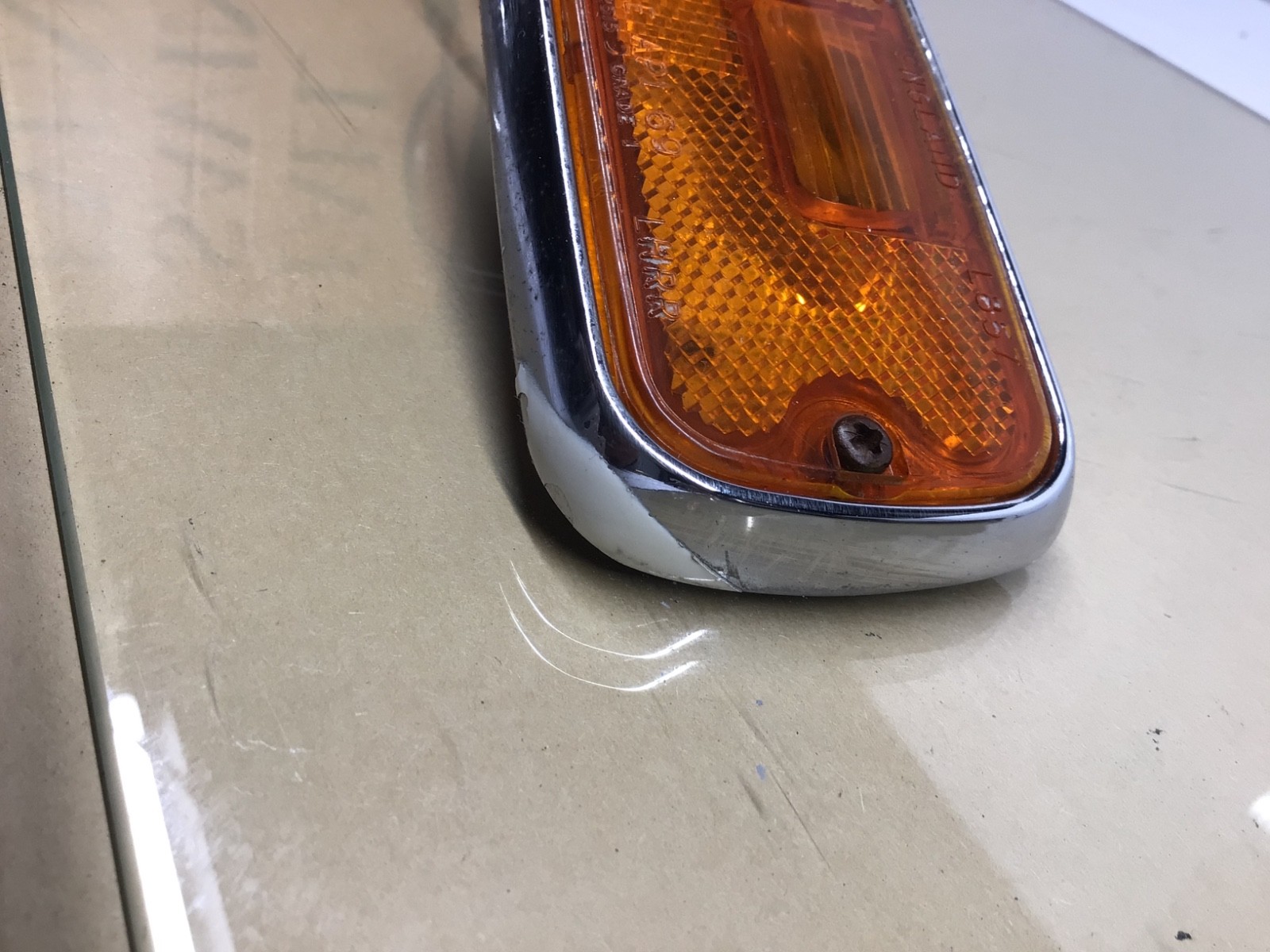 1966 - 1980 Rolls Royce Silver Shadow Wraith II Front Right Marker Light “Tested