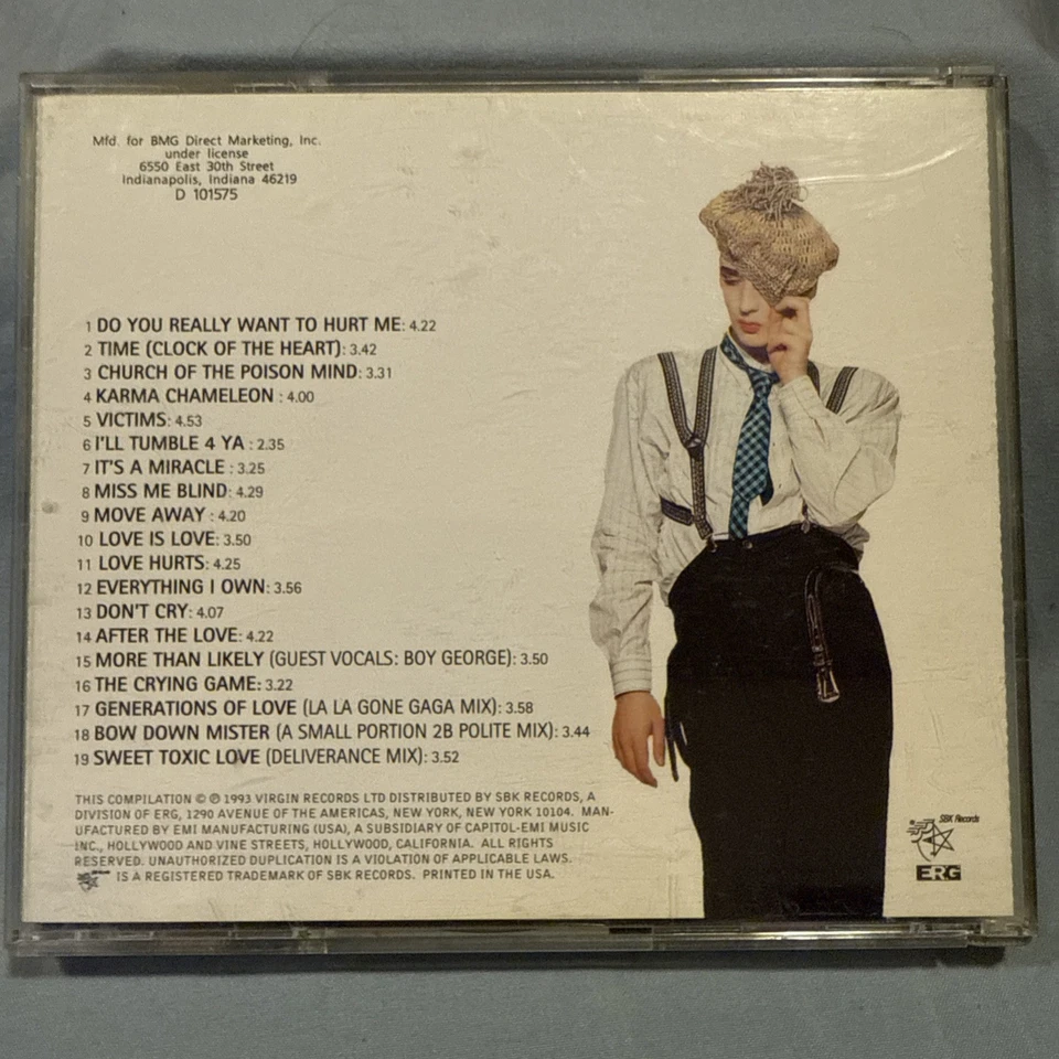 Boy George And Culture Club At Worst… The Best Of CD Foto 2 de 4