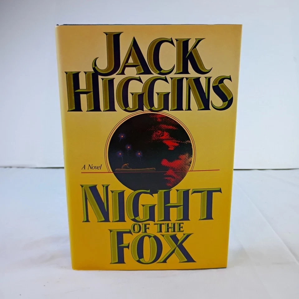 Night of the Fox by Jack Higgins 1986 Hardcover Simon and Schuster First Edition Foto 2 de 4