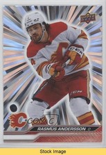 2023-24 Upper Deck Series 2 Outburst Rasmus Andersson #280 READ 11q6