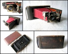 Vintage Kodak No. 3-A Folding Pocket Camera Model B-4 Early 1900s 