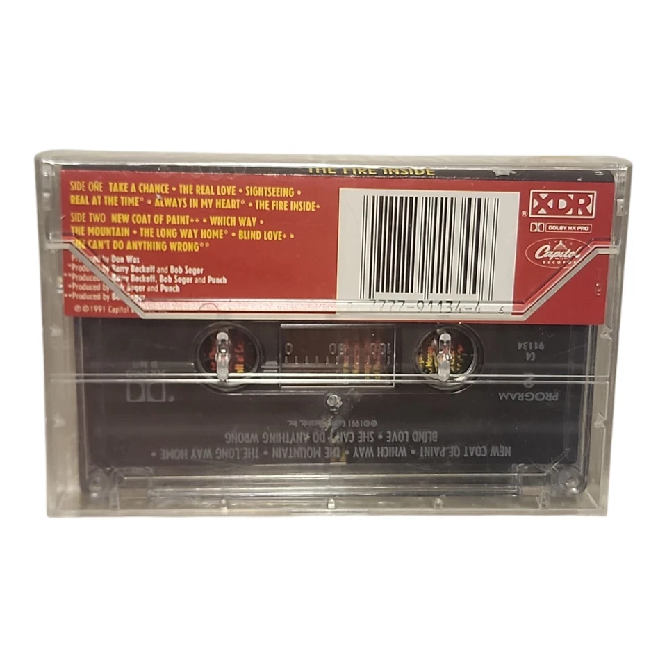 Bob Seger & The Silver Bullet Band The Fire Inside (Cassette, 1991) Sealed New - Image 2 of 4