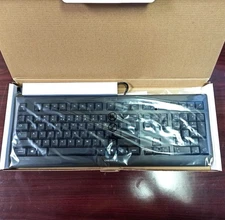 🔥 BRAND NEW Cherry KC 1000 Wired Keyboard – USB Slim Office Keyboard 🔥Black