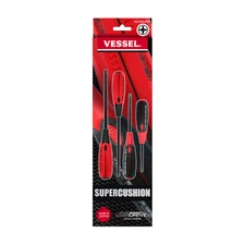 Vessel Tools SUPER CUSHION JIS Screwdriver 4PCS. Set