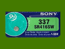 Sony 337 SR416SW Watch Battery - 1Pc