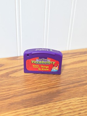 Leap Start Leap Start  Vocab Richard Scarry's Things to Know Cartridge Works!