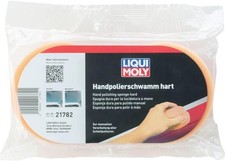 LIQUI MOLY Lackpflege Handpolierschwamm hart, Art.-Nr. 21782 I 2 Polierpads zur