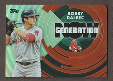 2022 Topps Series 2 Generation Now #GN-37 Bobby Dalbec Gold /75