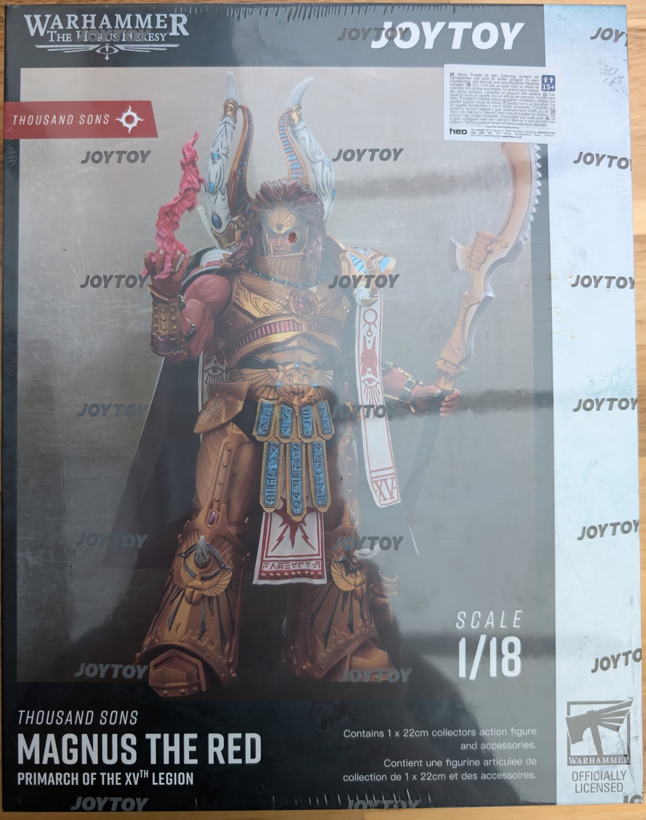 Thousand Sons Magnus the Red Primarch 1/18 Scale Action Figure Warhammer 40k