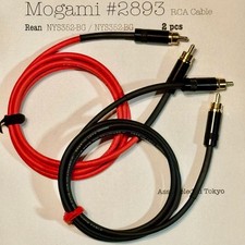 Mogami 2893 RCA Interconnect Stereo Pair REAN Multi Color DJ Custom Length Tokyo
