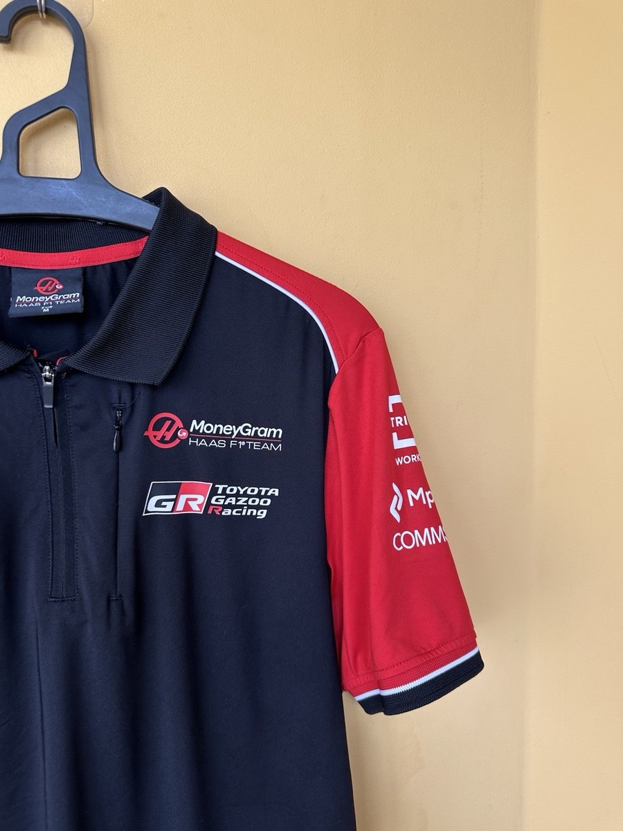 Haas F1 チーム ポロシャツ MoneyGram Haas F1 Moneygram 2025 Team Polo
