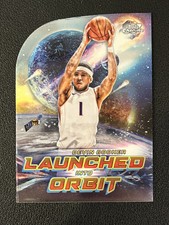 Devin Booker 2023-24 Topps Chrome Cosmic Launched Into Orbit Suns