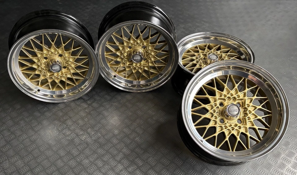 BBS RA 214 6x15 ET13 BMW E21 E30 Opel Manta B Alufelgen 4x100 Oldtimer rims - Bild 1 von 4
