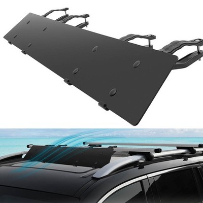 Wind Fairing Air Deflector Rooftop Crossbars Roof Rack Noise Reducer 38''