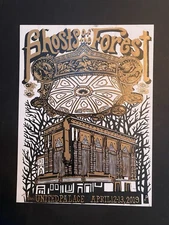 Ghosts Of The Forest Pollock Print Signed Poster  United Palace NY 2019 Phish